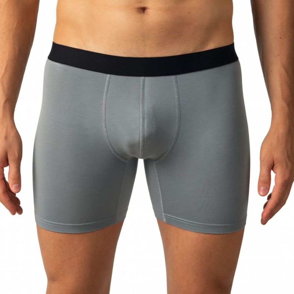 Alpine Swiss Mens Boxer Briefs 3 Pack Underwear Breathable Comfortable Trunks - Picture 2 of 7